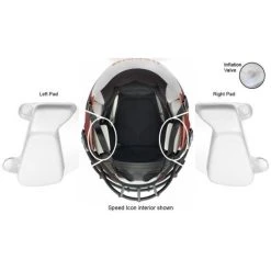 Riddell Speed Icon Inflatable Jaw Pads