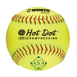 Worth AHD12CY 12" Syco Hot Dot (52/300) Slowpitch ASA